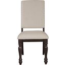 The appearance of Begonia Beige Side Chair Set Of 2 designed by Homelegance in the traditional interior design. This brown and gray piece of furniture  was selected by 1StopBedrooms from Begonia Collection to add a touch of cosiness and style into your home. Sku: 1718GYS. Material: Textured.