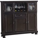 The appearance of Begonia Gray Curio designed by Homelegance in the traditional interior design. This brown piece of furniture  was selected by 1StopBedrooms from Begonia Collection to add a touch of cosiness and style into your home. Sku: 1718GY-40. Material: Wood.