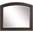 The appearance of Begonia Mirror In Brown designed by Homelegance in the transitional interior design. This brown piece of furniture  was selected by 1StopBedrooms from Begonia Collection to add a touch of cosiness and style into your home. Sku: 1718GY-6. Material: Wood.