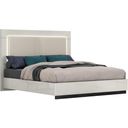 The appearance of Bella Queen Bed In Black designed by J&M in the modern / contemporary interior design. This black and grey piece of furniture  was selected by 1StopBedrooms from Bella Collection to add a touch of cosiness and style into your home. Sku: 19778-Q. Bed Type: Platform Bed. Bed Size: Queen. Material: MDF.
