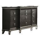 The appearance of Bellagio Lavish Dresser with 10 Drawers Including Jewelry Drawers In Dark Gray designed by Best Quality Furniture in the glam interior design. This dark gray piece of furniture  was selected by 1StopBedrooms from Bellagio Collection to add a touch of cosiness and style into your home. Sku: BEL-DR. Material: Acrylic.
