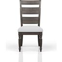 The appearance of Bellamy Lane Side Chair (Set of 2) designed by Bernell in the traditional interior design. This chocolate piece of furniture was selected by 1StopBedrooms from Bellamy Lane Collection to add a touch of cosiness and style into your home. Sku: 5910-510. Material: Wood.