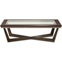 The appearance of Belmont Place Cocktail Table In Espresso designed by Michael Amini in the modern / contemporary interior design. This espresso piece of furniture was selected by 1StopBedrooms from Belmont Place Collection to add a touch of cosiness and style into your home. Sku: N9085201-409. Material: Solid Wood.