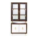 Belmont Place Display Cabinet In Espresso