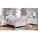 The appearance of Belva Twin Bed In White designed by Furniture of America in the traditional interior design. This white piece of furniture was selected by 1StopBedrooms from Belva Collection to add a touch of cosiness and style into your home. Sku: CM7174T-HB;CM7174T-FB;CM7174T-R. Bed Type: Poster Bed. Material: Wood. Bed Size: Twin.