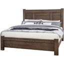 The appearance of Ben's Queen Poster Bed In Aged Grey designed by Vaughan Bassett in the transitional interior design. This aged gray piece of furniture was selected by 1StopBedrooms from Crafted Oak Collection to add a touch of cosiness and style into your home. Sku: 793-558;793-855;793-922. Bed Type: Poster Bed. Material: Wood. Bed Size: Queen.