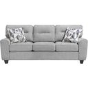 The appearance of Bennett Sofa In Gray designed by Homelegance in the modern / contemporary interior design. This gray piece of furniture was selected by 1StopBedrooms from Bennett Collection to add a touch of cosiness and style into your home. Sku: 8416GY-3. Material: Chenille.