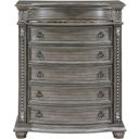 The appearance of Bennington Chest In Gray designed by Homelegance in the traditional interior design. This gray piece of furniture  was selected by 1StopBedrooms from Bennington Collection to add a touch of cosiness and style into your home. Sku: 1583-9. Material: Wood.