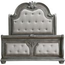 The appearance of Bennington Queen Panel Bed In Gray designed by Homelegance in the traditional interior design. This gray piece of furniture  was selected by 1StopBedrooms from Bennington Collection to add a touch of cosiness and style into your home. Sku: 1583-1;1583-1P;1583-2;1583-3. Bed Type: Panel Bed. Bed Size: Queen. Material: Textured.