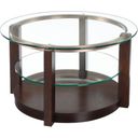 The appearance of Benton Espresso Coffee Table designed by Picket House in the traditional interior design. This brown piece of furniture  was selected by 1StopBedrooms from Benton Collection to add a touch of cosiness and style into your home. Sku: CEL100CTE. Material: Wood.
