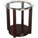 The appearance of Benton Espresso End Table designed by Picket House in the traditional interior design. This brown piece of furniture  was selected by 1StopBedrooms from Benton Collection to add a touch of cosiness and style into your home. Sku: CEL100ETE. Material: Wood.