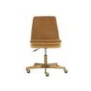 Berget Office Chair In Gold Sky