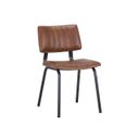Berkley Dining Chair Set of 2 In Bravo Cognac