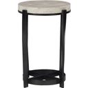 The appearance of Berkshire Accent Table designed by Bernhardt in the transitional interior design. This stone/aged pewter piece of furniture  was selected by 1StopBedrooms from Berkshire Collection to add a touch of cosiness and style into your home. Sku: 405123. Material: Steel.