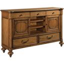 The appearance of Berkshire Concord Buffet designed by American Drew in the traditional interior design. This medium stain piece of furniture  was selected by 1StopBedrooms from Berkshire Collection to add a touch of cosiness and style into your home. Sku: 011-857. Material: Wood.