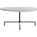Berlin Tripod Coffee Table in Light Grey