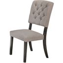 The appearance of Bernard Side Chair (Weathered Gray Oak) (Set of 2) designed by ACME in the transitional interior design. This weathered grey piece of furniture was selected by 1StopBedrooms from Bernard Collection to add a touch of cosiness and style into your home. Sku: 66192. Material: Wood.