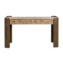 Beryl Desk In Natural and Chocolate
