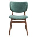 The appearance of Bevis Side Chair Set of 2 In Walnut/Green designed by ACME in the modern / contemporary interior design. This walnut piece of furniture  was selected by 1StopBedrooms from Bevis Collection to add a touch of cosiness and style into your home. Sku: DN02314. Material: Wood.