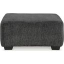The appearance of Biddeford Onyx Oversized Accent Ottoman In Shadow designed by Signature Design by Ashley in the modern / contemporary interior design. This shadow piece of furniture  was selected by 1StopBedrooms from Biddeford Collection to add a touch of cosiness and style into your home. Sku: 3550408. Material: Fabric.