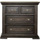 The appearance of Big Valley Bedside Chest With Charging Station In Brown designed by Liberty in the traditional interior design. This brown piece of furniture was selected by 1StopBedrooms from Big Valley Collection to add a touch of cosiness and style into your home. Sku: 361-BR62. Material: Rubberwood.