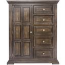 The appearance of Big Valley Brown Door Chest designed by Liberty in the traditional interior design. This brown piece of furniture was selected by 1StopBedrooms from Big Valley Collection to add a touch of cosiness and style into your home. Sku: 361-BR42. Material: Rubberwood.