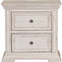 The appearance of Big Valley Drawer Nightstand designed by Liberty in the traditional interior design. This white piece of furniture was selected by 1StopBedrooms from Big Valley Collection to add a touch of cosiness and style into your home. Sku: 361W-BR61. Material: Rubberwood.