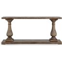 The appearance of Biltmore Console Table In Aged Brown designed by Classic Home in the transitional interior design. This aged brown piece of furniture  was selected by 1StopBedrooms from Biltmore Collection to add a touch of cosiness and style into your home. Sku: 51030200. Material: Reclaimed Pine Wood.