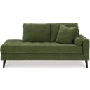 The appearance of Bixler Right-Arm Facing Corner Chaise In Olive designed by Signature Design by Ashley in the modern / contemporary interior design. This olive piece of furniture was selected by 1StopBedrooms from Bixler Collection to add a touch of cosiness and style into your home. Sku: 2610717. Material: Fabric.