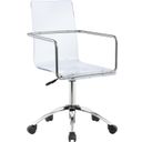 The appearance of Amaturo Office Chair with Casters Clear and Chrome designed by Coaster in the modern / contemporary interior design. This clear acrylic piece of furniture was selected by 1StopBedrooms from Amaturo Collection to add a touch of cosiness and style into your home. Sku: 801436. Material: Acrylic.
