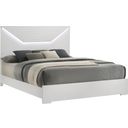 Blanca Queen Panel Bed In White