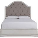 The appearance of Blendon Queen Upholstered Panel Bed In Rustic Brown designed by Signature Design by Ashley in the traditional interior design. This rustic brown piece of furniture was selected by 1StopBedrooms from Blendon Collection to add a touch of cosiness and style into your home. Sku: B747-54;B747-57. Bed Type: Panel Bed. Material: Wood. Bed Size: Queen.