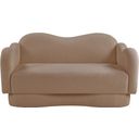 The appearance of Bloom Teddy Fabric Loveseat In Beige designed by Meridian in the modern / contemporary interior design. This beige piece of furniture was selected by 1StopBedrooms from Bloom Collection to add a touch of cosiness and style into your home. Sku: 44006Beige-L. Material: Fabric.
