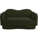 The appearance of Bloom Teddy Fabric Loveseat In Green designed by Meridian in the modern / contemporary interior design. This green piece of furniture was selected by 1StopBedrooms from Bloom Collection to add a touch of cosiness and style into your home. Sku: 44006Green-L. Material: Fabric.
