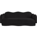 The appearance of Bloom Teddy Fabric Sofa In Black designed by Meridian in the modern / contemporary interior design. This black piece of furniture was selected by 1StopBedrooms from Bloom Collection to add a touch of cosiness and style into your home. Sku: 44006Black-S. Material: Fabric.
