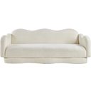 The appearance of Bloom Teddy Fabric Sofa In Cream designed by Meridian in the modern / contemporary interior design. This cream piece of furniture was selected by 1StopBedrooms from Bloom Collection to add a touch of cosiness and style into your home. Sku: 44006Cream-S. Material: Fabric.