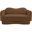 The appearance of Bloom Velvet Loveseat In Saddle designed by Meridian in the modern / contemporary interior design. This saddle piece of furniture was selected by 1StopBedrooms from Bloom Collection to add a touch of cosiness and style into your home. Sku: 44007Saddle-L. Material: Velvet.