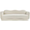 The appearance of Bloom Velvet Sofa In Cream Velvet designed by Meridian in the modern / contemporary interior design. This cream velvet piece of furniture  was selected by 1StopBedrooms from Bloom Collection to add a touch of cosiness and style into your home. Sku: 44007Cream-S. Material: Velvet.