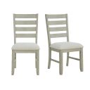 Bloomfield adder Back Dining Side Chair Set of 2 In Light Beige