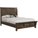 Blue Ridge Rustic Gray King Sleigh Bed