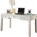 The appearance of Boca 57" Writing Desk designed by Parker House in the modern / contemporary interior design. This white piece of furniture was selected by 1StopBedrooms from Boca Collection to add a touch of cosiness and style into your home. Sku: BOC#357D. Material: Wood.