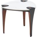 The appearance of Bogey Side Table In Multicolor designed by Zuo Modern in the modern / contemporary interior design. This multicolor piece of furniture  was selected by 1StopBedrooms from Bogey Collection to add a touch of cosiness and style into your home. Sku: 110347. Material: Stone.