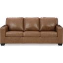 The appearance of Bolsena Queen Sofa Sleeper In Caramel designed by Signature Design by Ashley in the modern / contemporary interior design. This caramel piece of furniture was selected by 1StopBedrooms from Bolsena Collection to add a touch of cosiness and style into your home. Sku: 5560339. Material: Faux Leather.