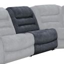 The appearance of Bolton Armless Chair In Misty Storm designed by Parker House in the modern / contemporary interior design. This misty storm piece of furniture was selected by 1StopBedrooms from Bolton Collection to add a touch of cosiness and style into your home. Sku: MBOL#840-MISS. Material: Polyester.