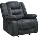 The appearance of Bolton Misty Storm Glider Recliner In Light Grey designed by Parker House in the modern / contemporary interior design. This light grey piece of furniture was selected by 1StopBedrooms from Bolton Collection to add a touch of cosiness and style into your home. Sku: MBOL#812G-MISS. Material: Polyester.