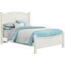 The appearance of Bonanza Queen Poster Bed In White designed by Vaughan Bassett in the transitional interior design. This white piece of furniture  was selected by 1StopBedrooms from Bonanza Collection to add a touch of cosiness and style into your home. Sku: BB29-557;BB29-755;BB29-922. Bed Type: Poster Bed. Material: Wood. Bed Size: Queen.