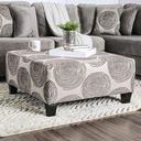 The appearance of Bonaventura Ottoman (Gray) designed by Furniture of America in the transitional interior design. This gray piece of furniture was selected by 1StopBedrooms from Bonaventura Collection to add a touch of cosiness and style into your home. Sku: SM5142GY-OT. Material: Microfiber.