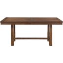 The appearance of Bonner Brown Dining Table designed by Homelegance in the transitional interior design. This brown piece of furniture was selected by 1StopBedrooms from Bonner Collection to add a touch of cosiness and style into your home. Sku: 5808-68. Material: Wood. Table Top Shape: Rectangular. Size: 68".
