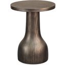 The appearance of Bosley Round Accent Table In Coffee Bean designed by Magnussen in the transitional interior design. This coffee bean piece of furniture  was selected by 1StopBedrooms from Bosley Collection to add a touch of cosiness and style into your home. Sku: T5762-35B;T5762-35T. Material: Oak Veneer.