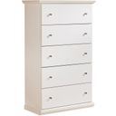 The appearance of Bostwick Shoals Chest designed by Signature Design by Ashley in the traditional interior design. This white piece of furniture was selected by 1StopBedrooms from Bostwick Shoals Collection to add a touch of cosiness and style into your home. Sku: B139-46. Material: Wood.